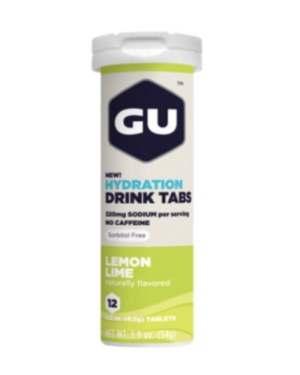 GU Hydration Drink Tabs Lemon Lime